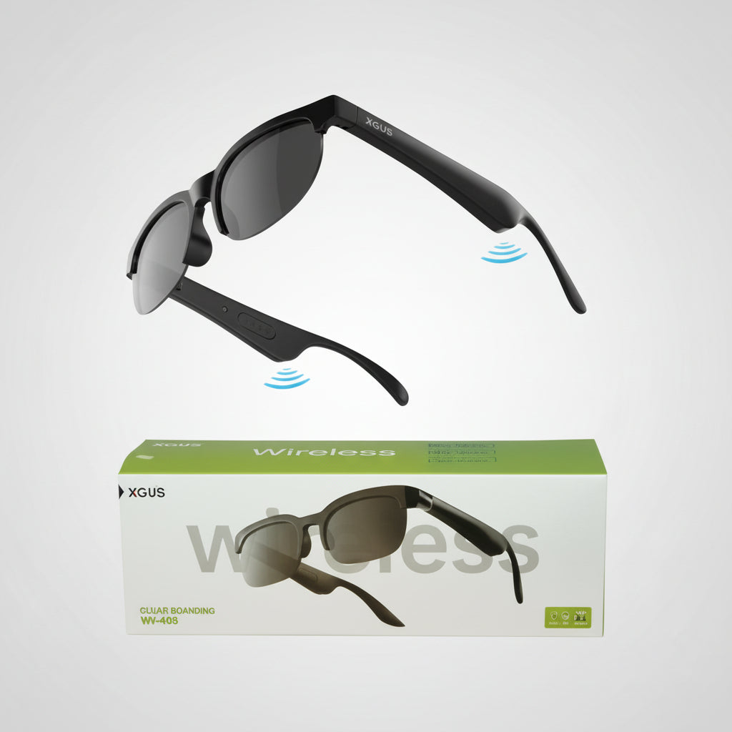 XG89 Bluetooth Glasses Real-time AI Smart Hands-Free Calls Audio Glasses UV Protection Sport Headphones for Men/Women 2026 model