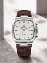 Men's Square Design Quartz Watch