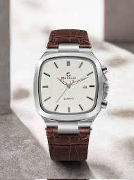 Men's Square Design Quartz Watch