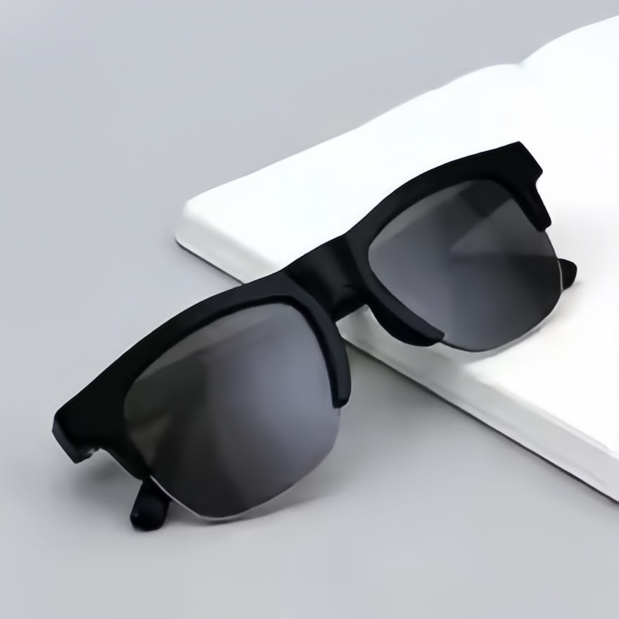 LAXASFIT D12 Smart Bluetooth Glasses | Wireless Calling & Music Smart Eyewear